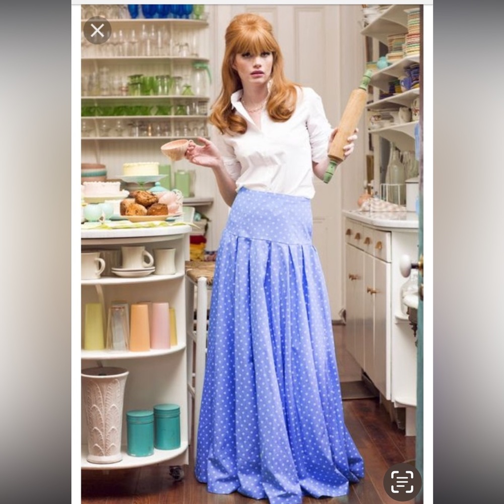 [Shabby Apple] blue maxi skirt NWOT